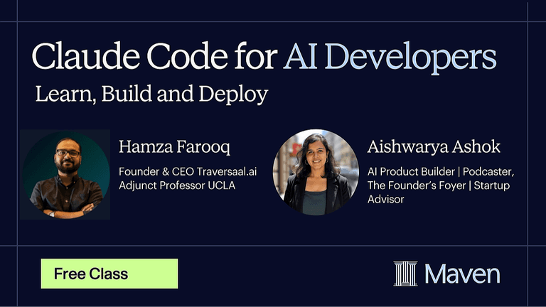 Claude Code Masterclass for AI Developers cover image